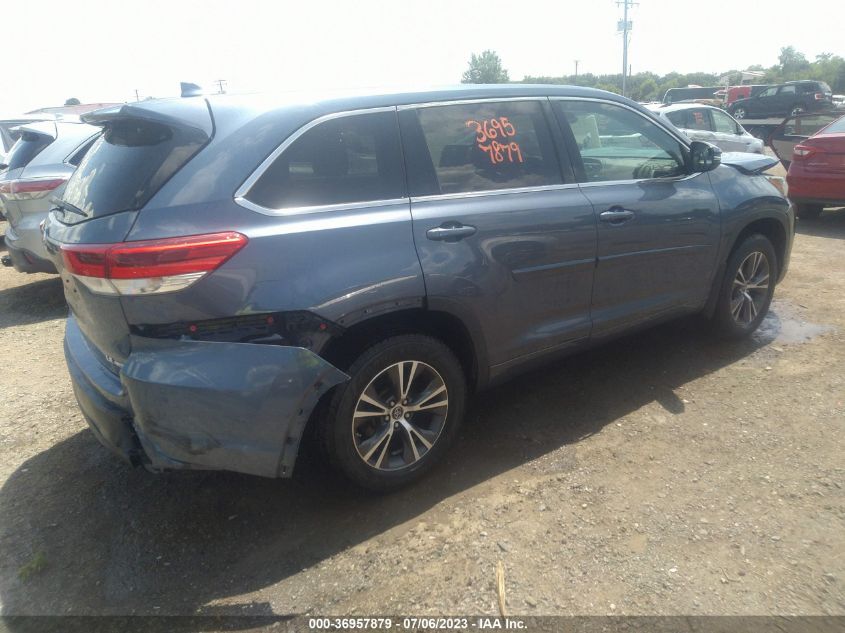 2017 TOYOTA HIGHLANDER LE - 5TDBZRFHXHS389691