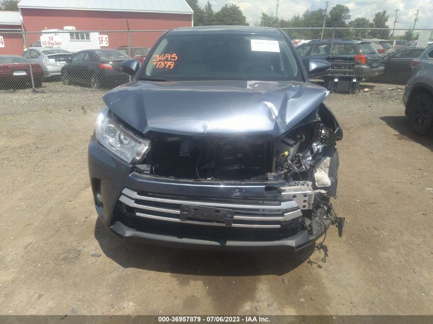2017 TOYOTA HIGHLANDER LE - 5TDBZRFHXHS389691