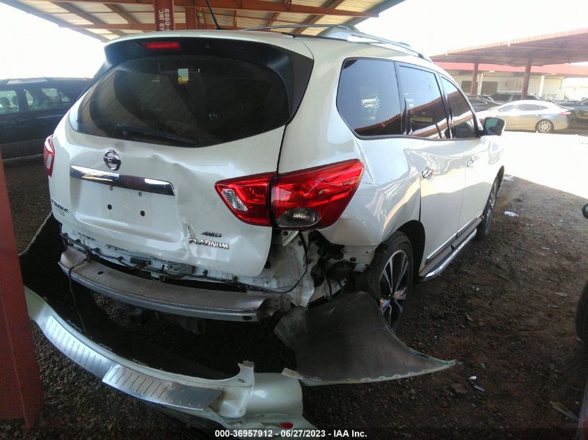 2018 NISSAN PATHFINDER S/SV/SL/PLATINUM - 5N1DR2MM8JC650786