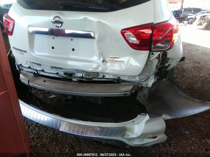 2018 NISSAN PATHFINDER S/SV/SL/PLATINUM - 5N1DR2MM8JC650786