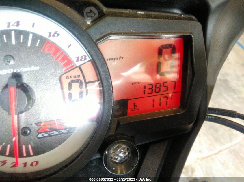 2008 SUZUKI GSX-R600 - JS1GN7EA282111184