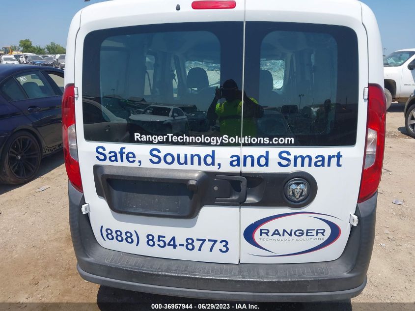 2016 RAM PROMASTER CITY CARGO VAN TRADESMAN ZFBERFATXG6C46400