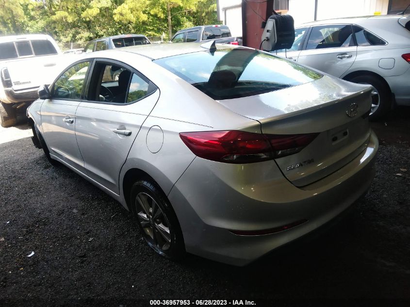 2018 HYUNDAI ELANTRA SEL - 5NPD84LFXJH356784