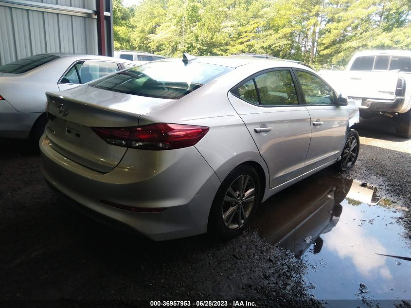 2018 HYUNDAI ELANTRA SEL - 5NPD84LFXJH356784