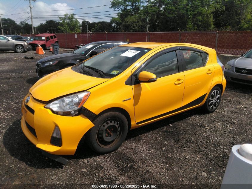 2014 TOYOTA PRIUS C ONE/THREE/TWO/FOUR - JTDKDTB31E1066063