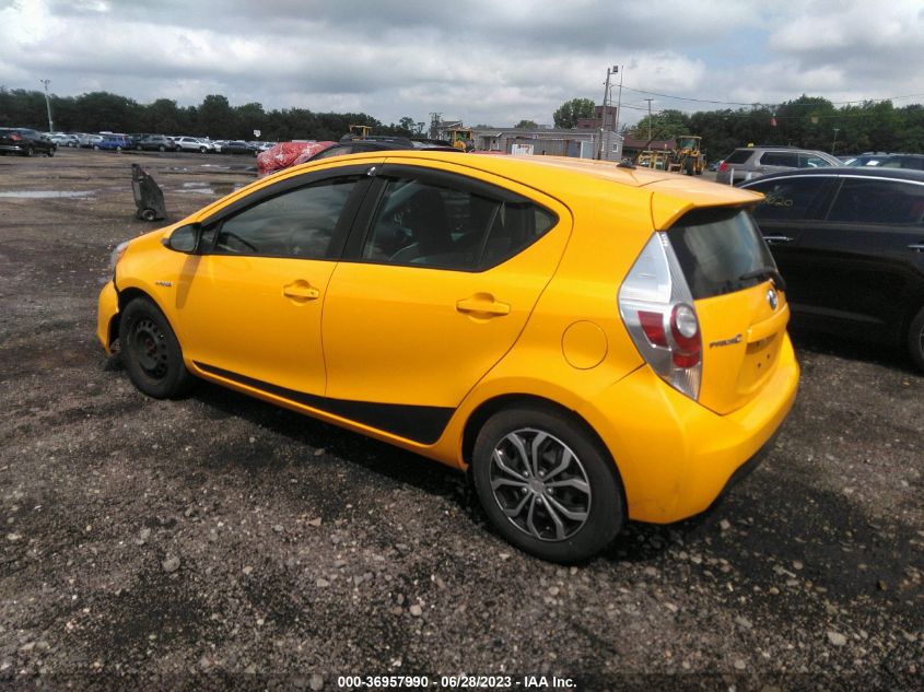 2014 TOYOTA PRIUS C ONE/THREE/TWO/FOUR - JTDKDTB31E1066063