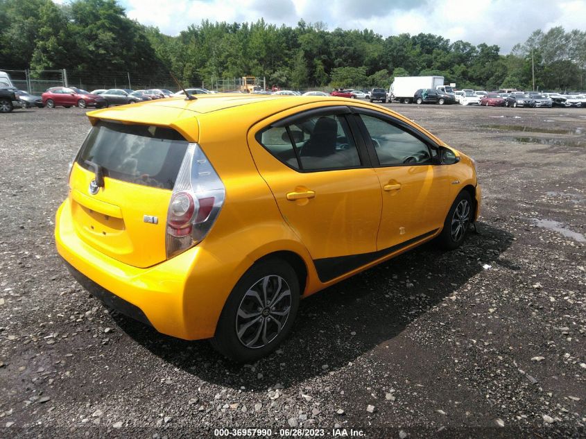 2014 TOYOTA PRIUS C ONE/THREE/TWO/FOUR - JTDKDTB31E1066063