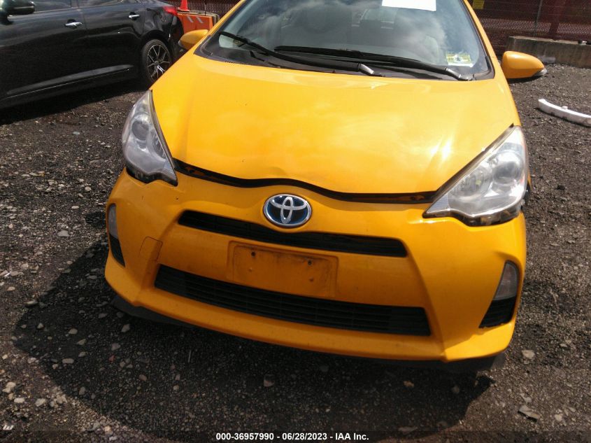 2014 TOYOTA PRIUS C ONE/THREE/TWO/FOUR - JTDKDTB31E1066063
