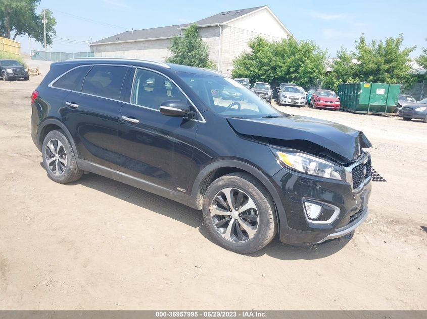 2016 KIA SORENTO EX - 5XYPHDA1XGG138963