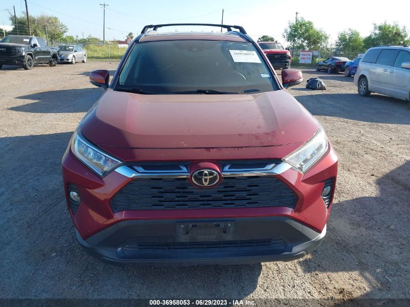 2019 TOYOTA RAV4 XLE/XLE PREMIUM - JTMW1RFV1KD009834
