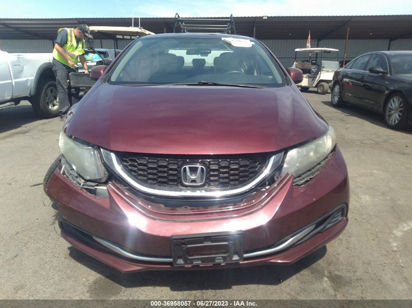 2013 HONDA CIVIC SDN EX - 2HGFB2F89DH535831