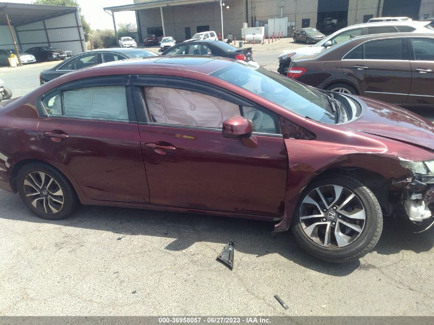2013 HONDA CIVIC SDN EX - 2HGFB2F89DH535831