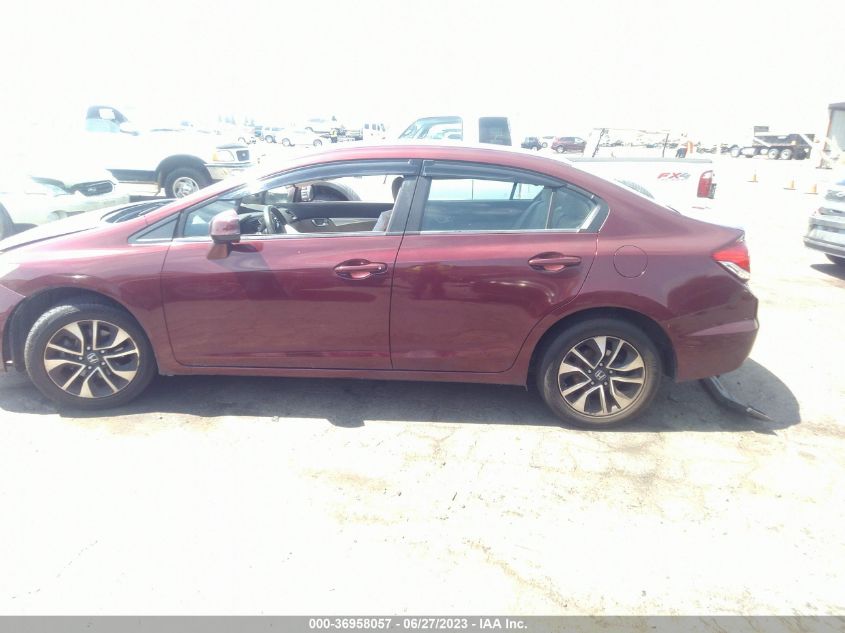 2013 HONDA CIVIC SDN EX - 2HGFB2F89DH535831