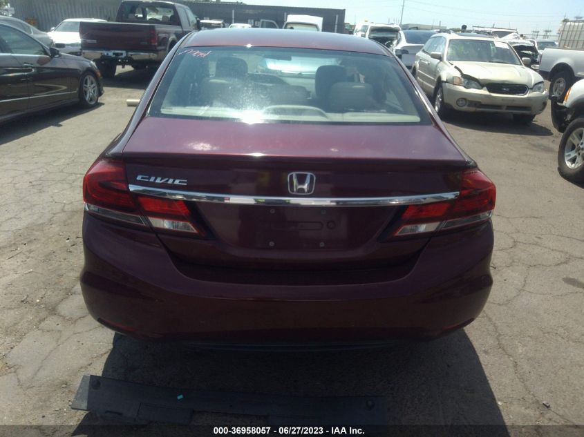 2013 HONDA CIVIC SDN EX - 2HGFB2F89DH535831
