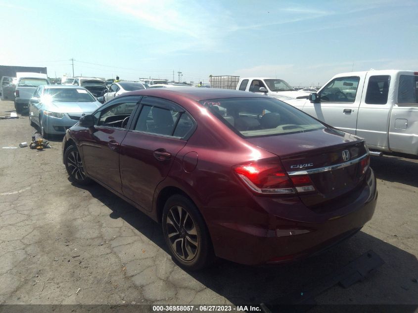 2013 HONDA CIVIC SDN EX - 2HGFB2F89DH535831
