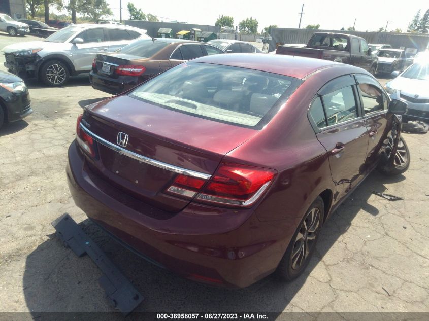 2013 HONDA CIVIC SDN EX - 2HGFB2F89DH535831
