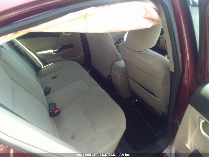 2013 HONDA CIVIC SDN EX - 2HGFB2F89DH535831