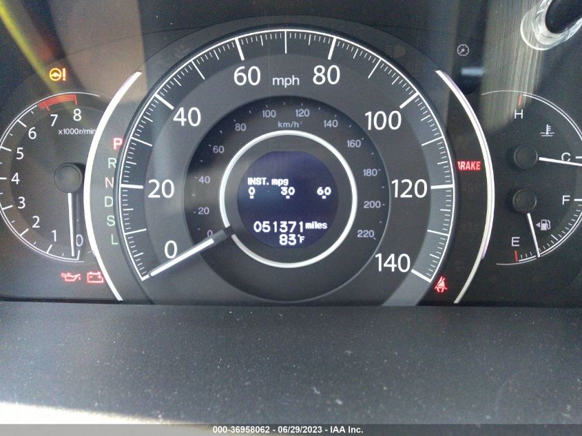 2015 HONDA CR-V TOURING - 5J6RM3H9XFL021777