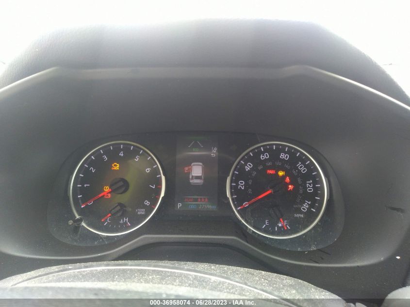 2021 TOYOTA RAV4 LE - 2T3F1RFV8MC189871