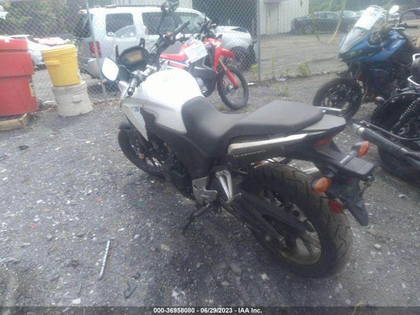 2014 HONDA CB500 X MLHPC4662E5100374