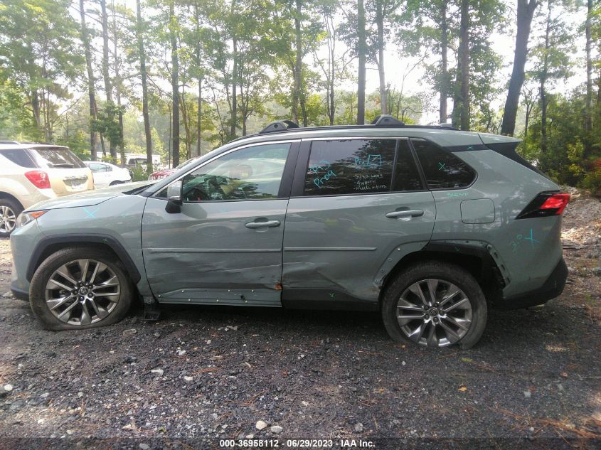 2021 TOYOTA RAV4 XLE PREMIUM - 2T3A1RFV7MW237644