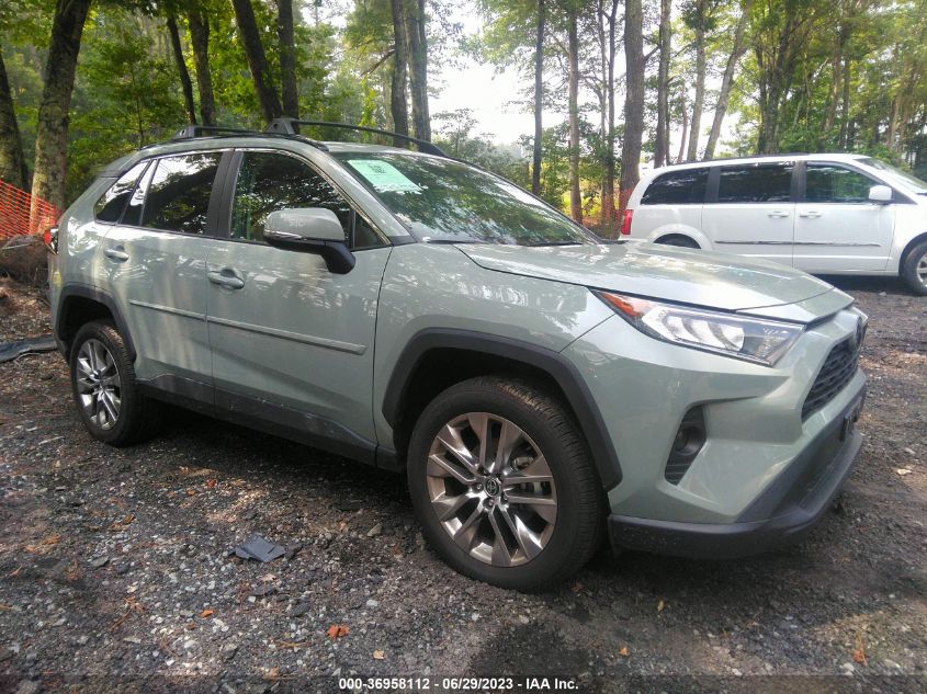 2021 TOYOTA RAV4 XLE PREMIUM - 2T3A1RFV7MW237644