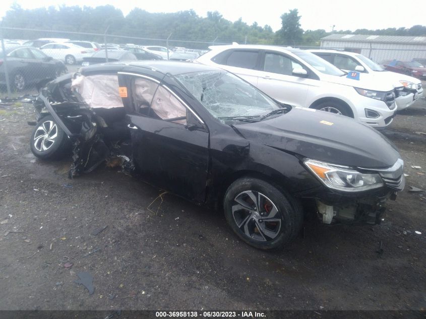2017 HONDA ACCORD SEDAN LX - 1HGCR2F34HA099882
