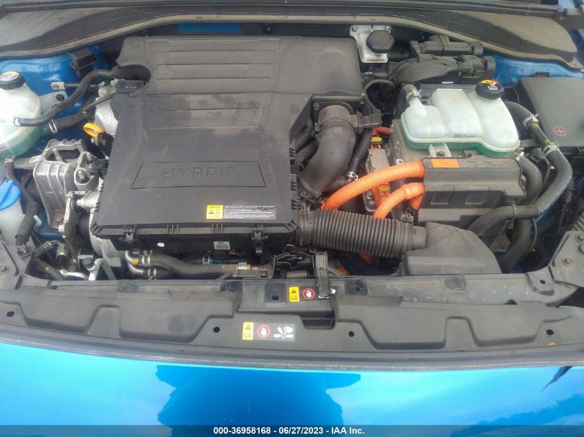 2017 HYUNDAI IONIQ HYBRID SEL - KMHC75LC2HU035098