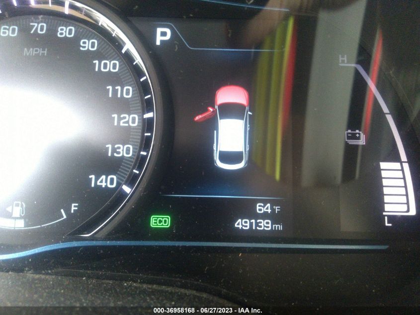 2017 HYUNDAI IONIQ HYBRID SEL - KMHC75LC2HU035098