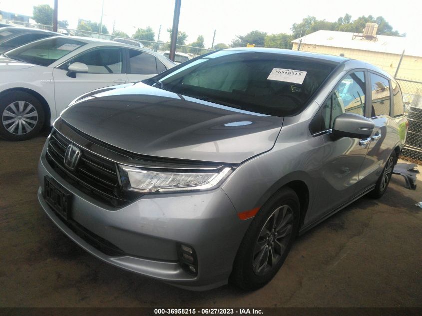 5FNRL6H73NB055800 2022 HONDA ODYSSEY - Image 2