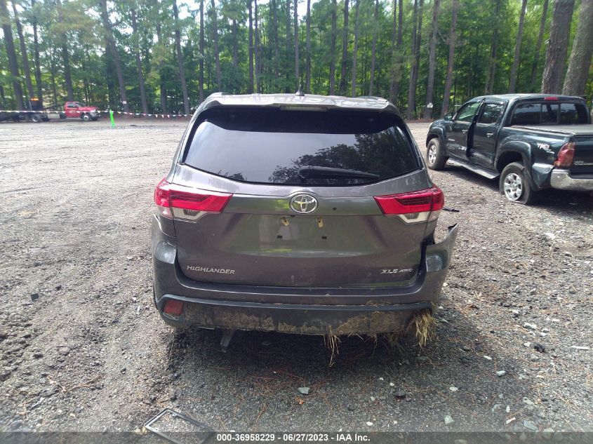 2018 TOYOTA HIGHLANDER SE/XLE - 5TDJZRFH5JS826773