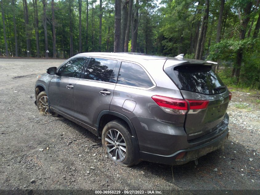 2018 TOYOTA HIGHLANDER SE/XLE - 5TDJZRFH5JS826773