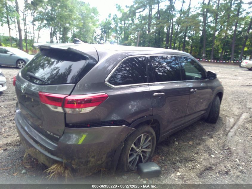 2018 TOYOTA HIGHLANDER SE/XLE - 5TDJZRFH5JS826773