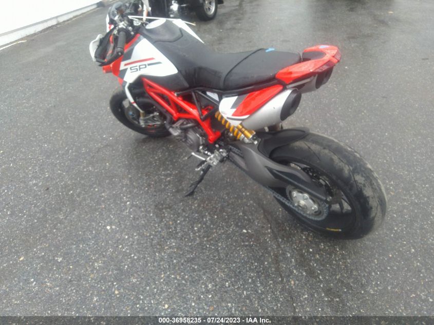 2022 DUCATI HYPERMOTARD 950/950 SP ZDMBAJDT2NB008956