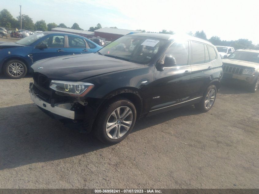 2016 BMW X3 XDRIVE35I - 5UXWX7C57G0S17172