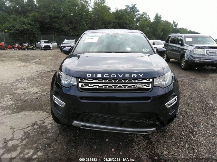 2016 LAND ROVER DISCOVERY SPORT HSE LUX - SALCT2BG8GH550626