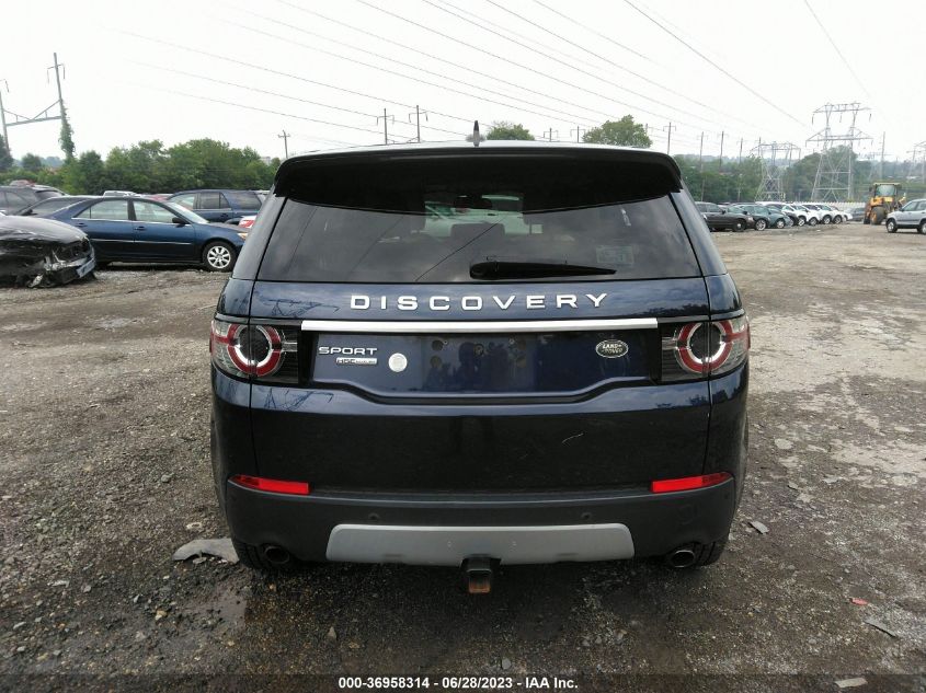 2016 LAND ROVER DISCOVERY SPORT HSE LUX - SALCT2BG8GH550626