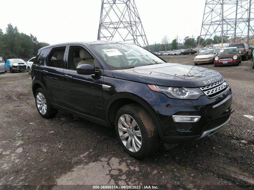 2016 LAND ROVER DISCOVERY SPORT HSE LUX - SALCT2BG8GH550626