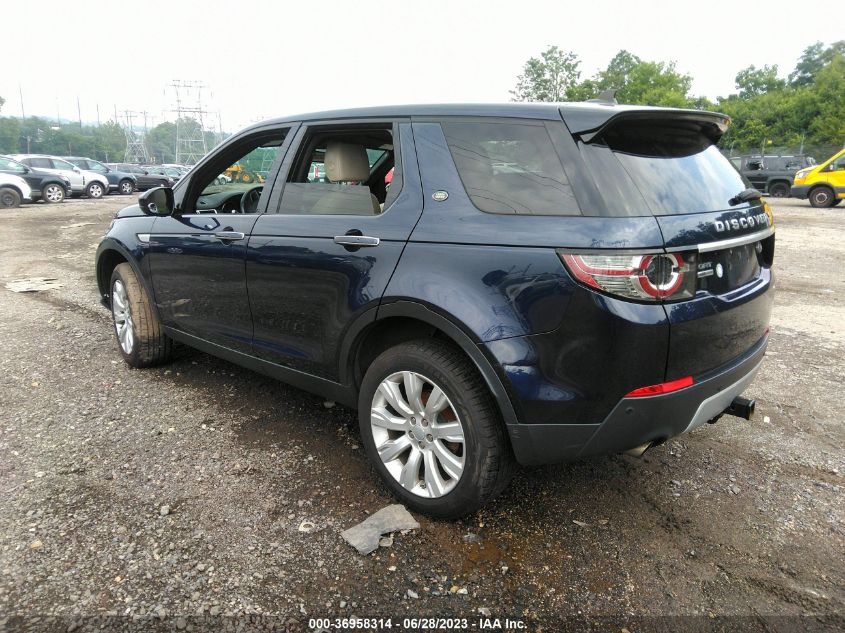 2016 LAND ROVER DISCOVERY SPORT HSE LUX - SALCT2BG8GH550626