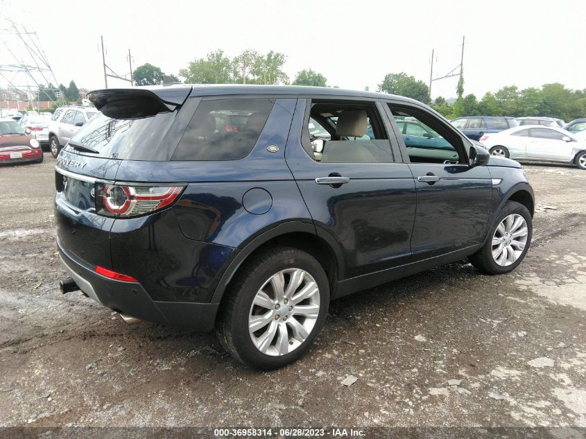 2016 LAND ROVER DISCOVERY SPORT HSE LUX - SALCT2BG8GH550626