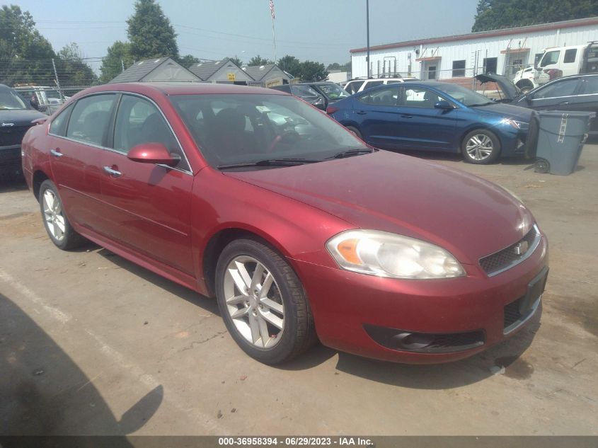 2013 CHEVROLET IMPALA LTZ - 2G1WC5E35D1258650
