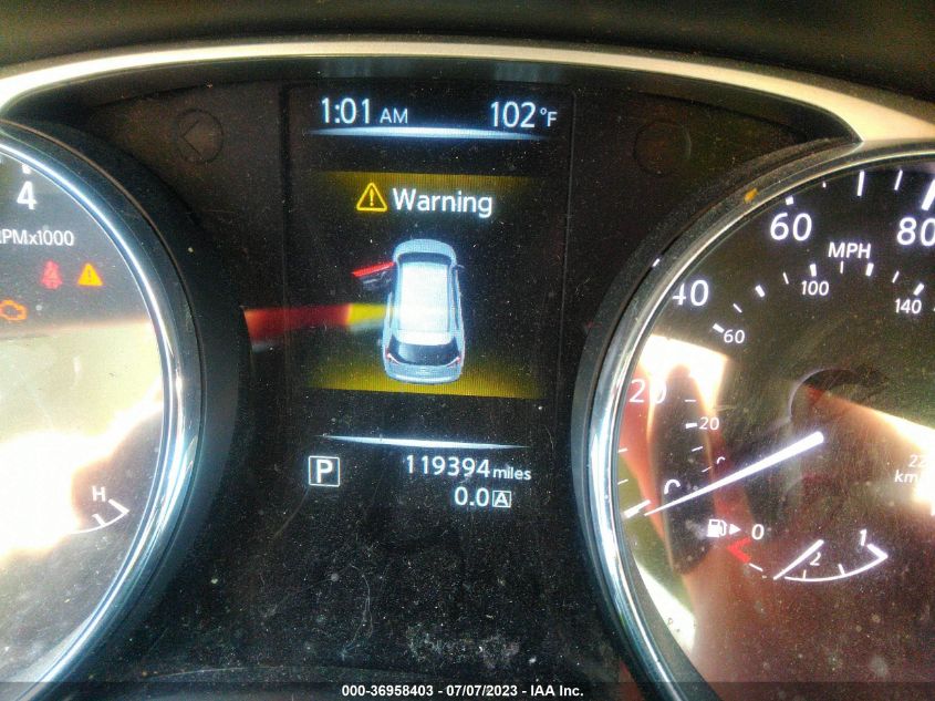 2016 NISSAN ROGUE S/SL/SV - 5N1AT2MT8GC845887