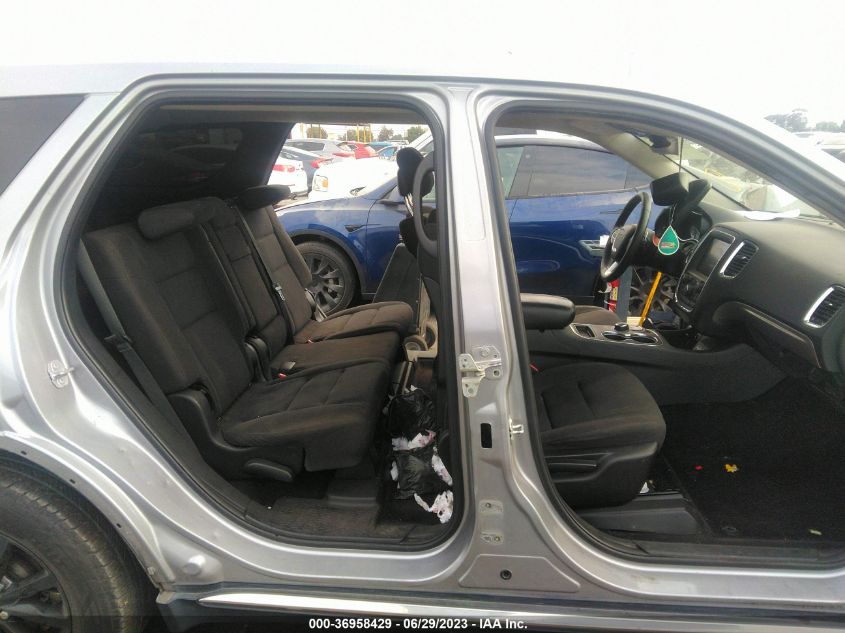 2017 DODGE DURANGO SXT - 1C4RDHAG4HC743678