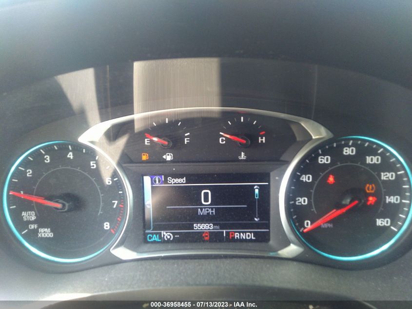 2019 CHEVROLET TRAVERSE LT CLOTH - 1GNERGKWXKJ162275