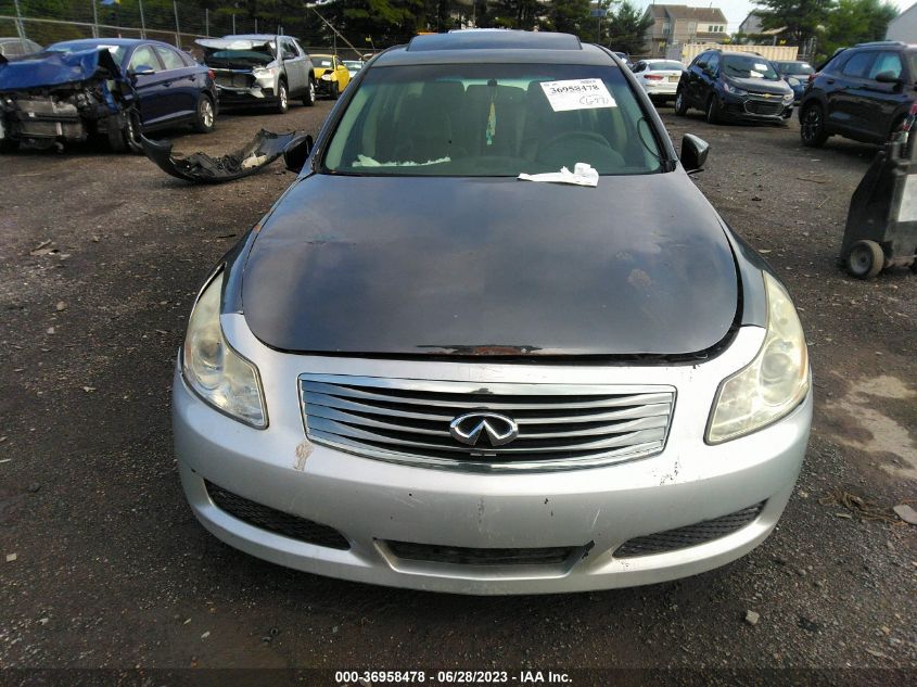 2013 INFINITI G37 SEDAN X JN1CV6AR3DM770161
