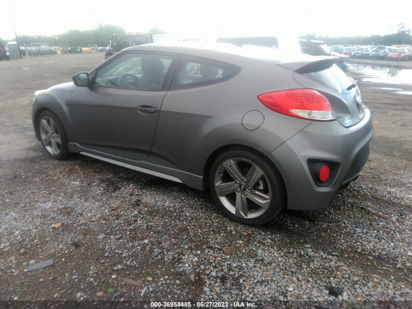 2014 HYUNDAI VELOSTER TURBO - KMHTC6AE0EU182389