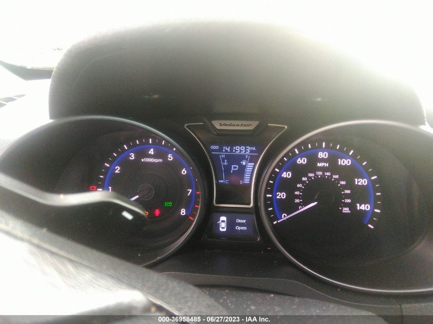 2014 HYUNDAI VELOSTER TURBO - KMHTC6AE0EU182389