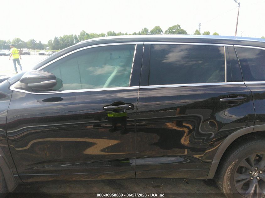2016 TOYOTA HIGHLANDER XLE - 5TDJKRFH6GS316364