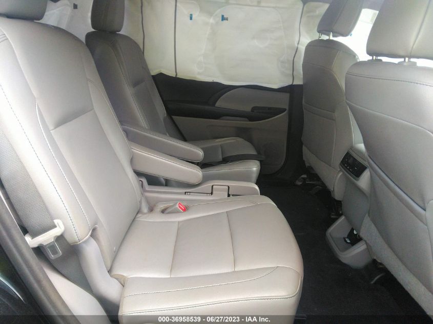 2016 TOYOTA HIGHLANDER XLE - 5TDJKRFH6GS316364