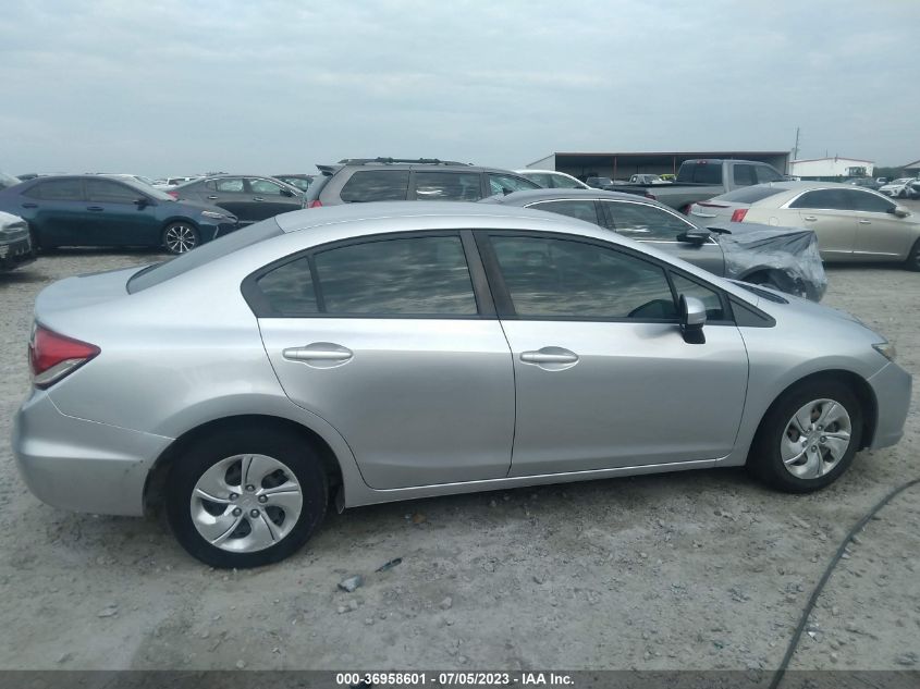 2014 HONDA CIVIC SEDAN LX - 19XFB2F59EE207889